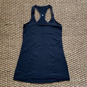 LULULEMON Fitted Black Racerback Tank